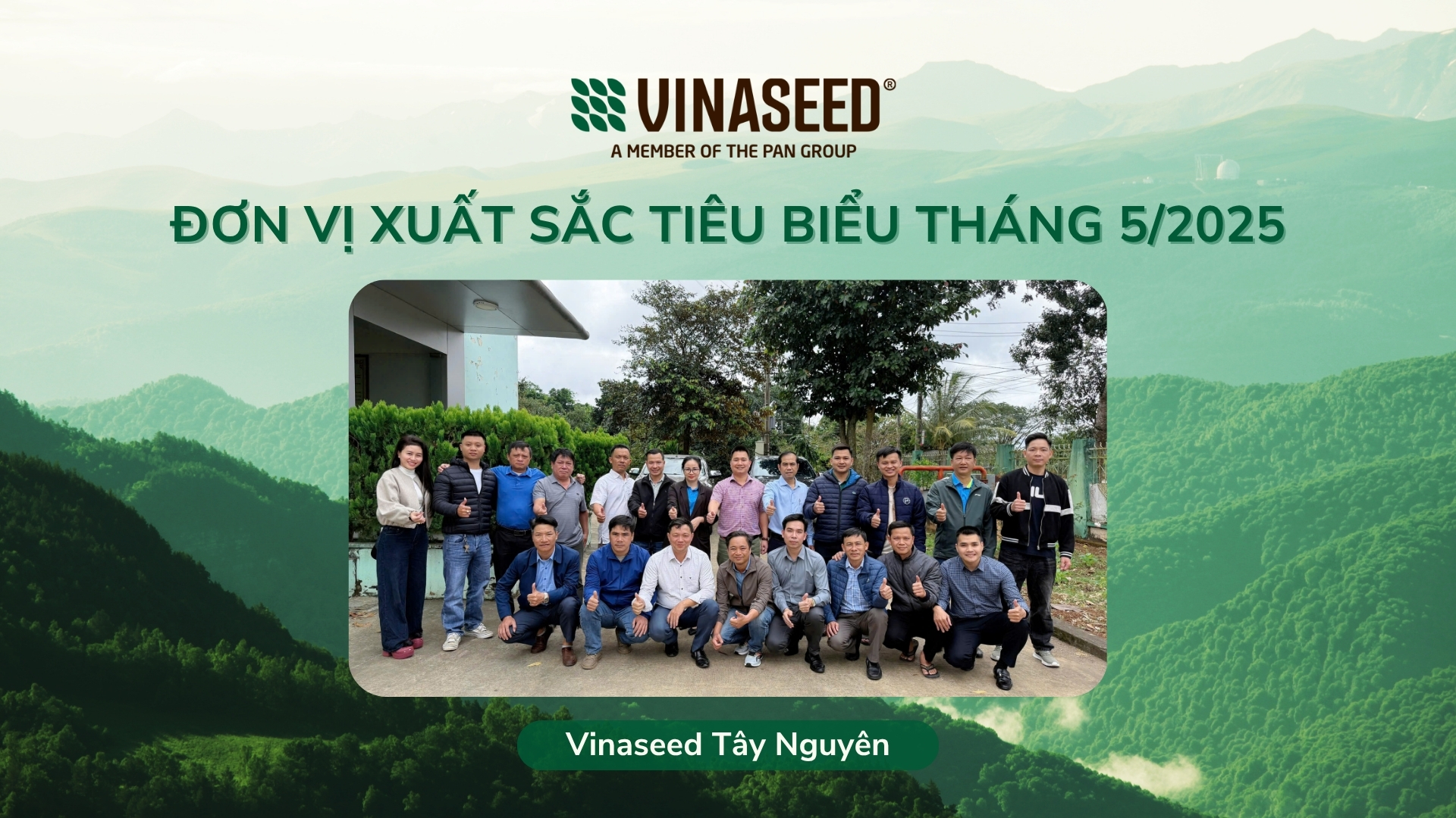 Vinh danh đơn vị xuất sắc tiêu biểu tháng 5/2025