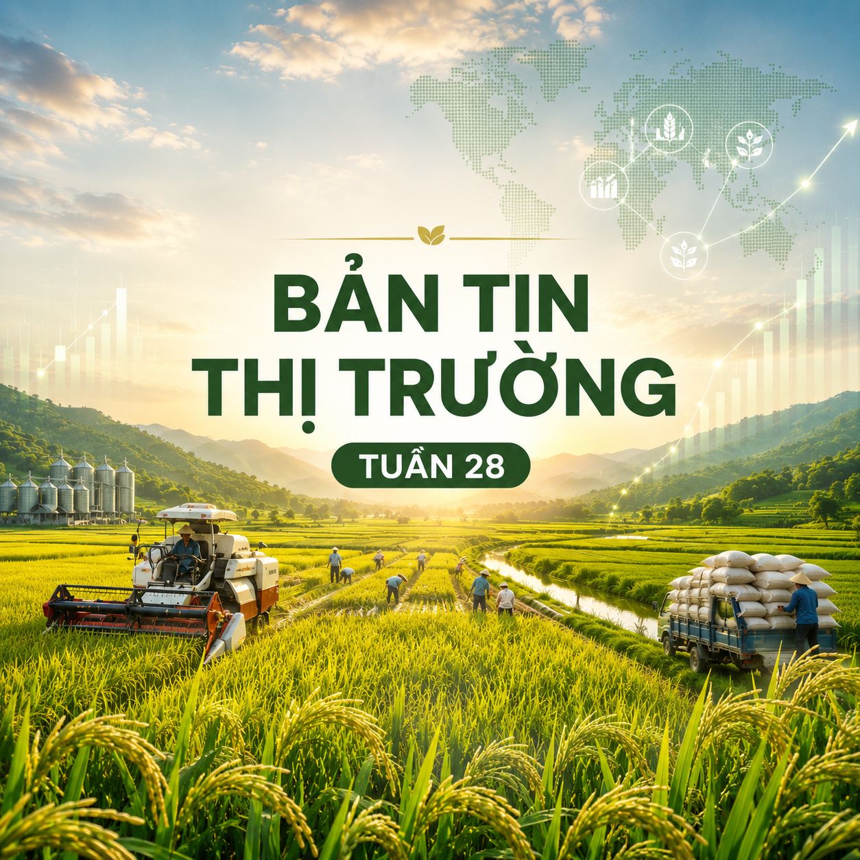 Bản tin thị trường Lúa gạo tuần 28 năm 2026